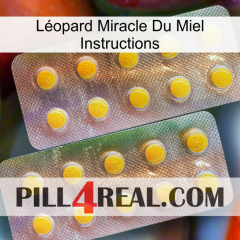 Léopard Miracle Du Miel Instructions new10